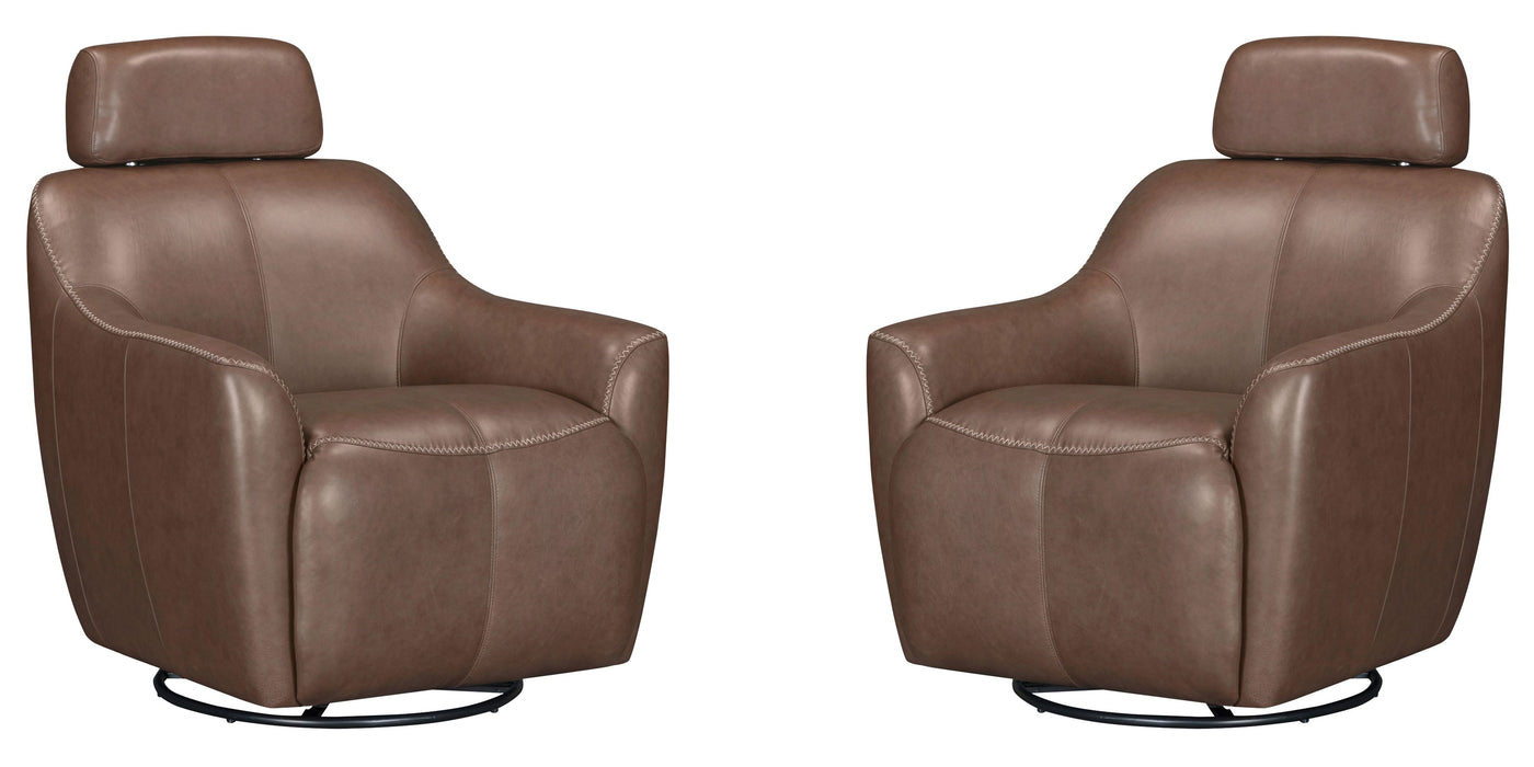 Parker Living Miles Swivel Gliding Accent Chair Two Pack