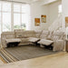 Parker Living Dalton 6 Piece Modular Power Reclining Sectional with Power Adjustable Headrests