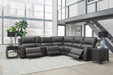 Parker Living Belmont 6 Piece Zero Gravity Power Reclining Sectional with Power Adjustable Headrests