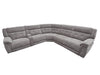 Parker Living Richland - Bristol Grey 6 Piece Modular Power Reclining Sectional with Power Adjustable Headrests