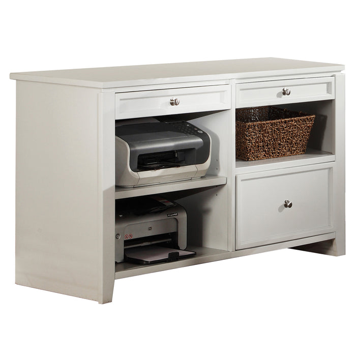Parker House Boca L Shape Desk with Credenza