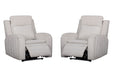 Parker Living Armstrong Power Recliner with Heat Massage and Auto-Glide Two Pack