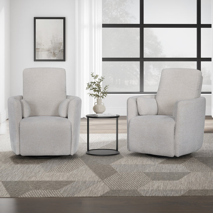 Parker Living Turner Manual Swivel Glider Recliner Two Pack