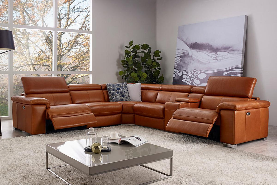 Htl 6pc Sectional W Power Adjule