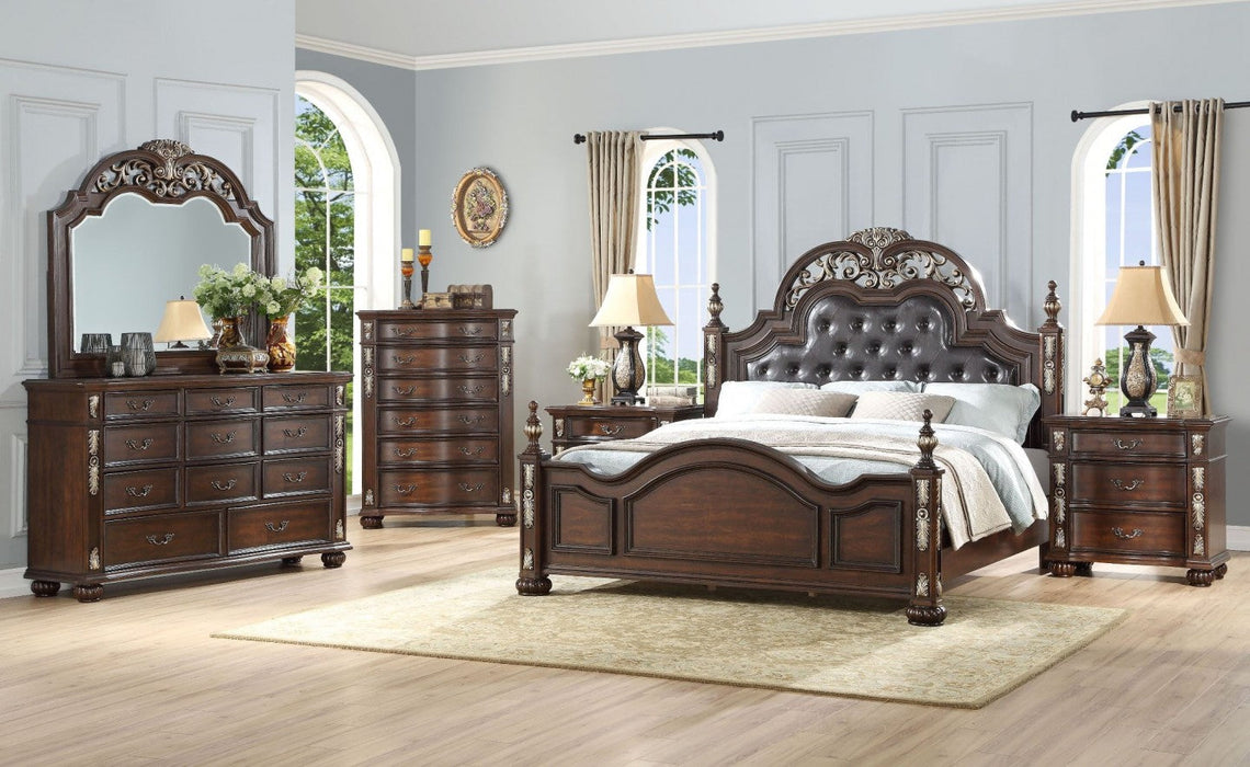 New Classic 4pc King Bed Set